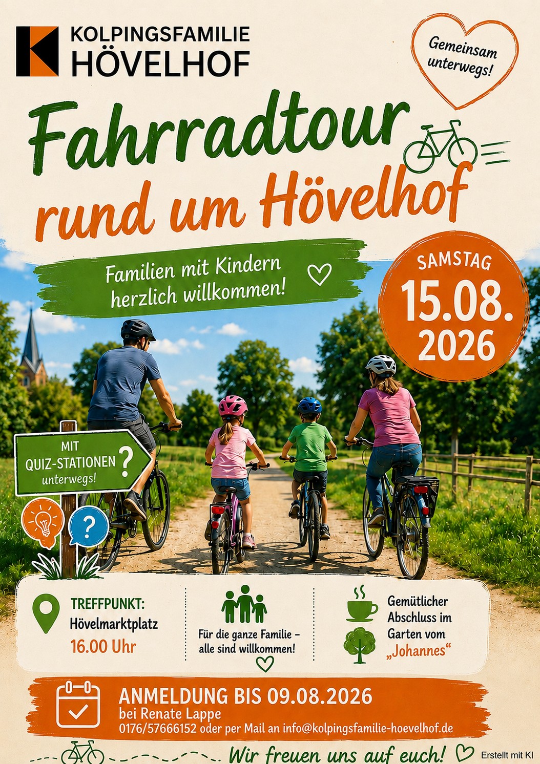 Plakat-Radtour-mit-Quiz mit KI